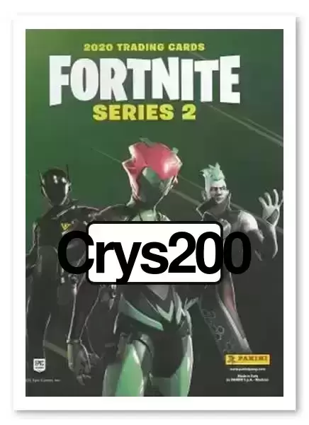 Cartes Fortnite - Série 2 - Carte Crys200