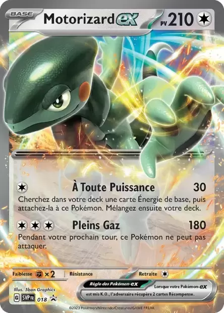 Cartes Promo Ecarlate et Violet - SVPfr - Motorizard Ex