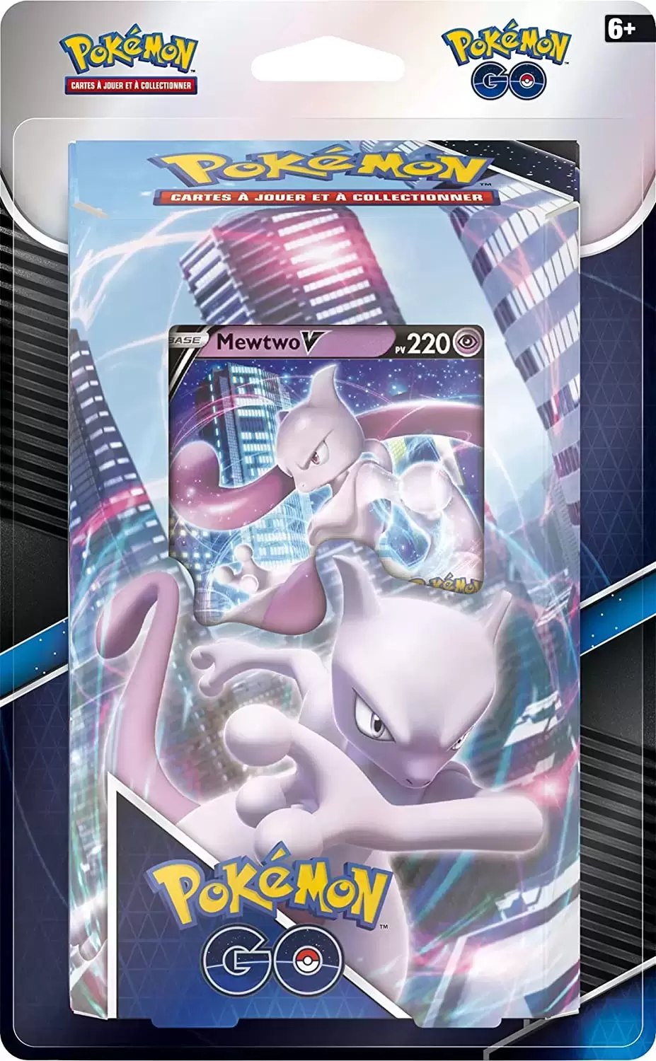 Coffret de Boosters - Kit d\'initiation Pokémon GO - Mewtwo V