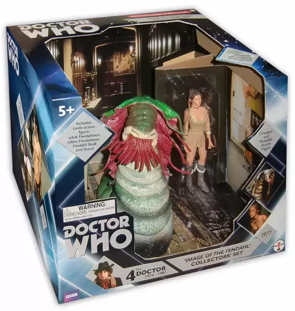 Action Figures - 4th Doctor - Image of the Fendhal Set