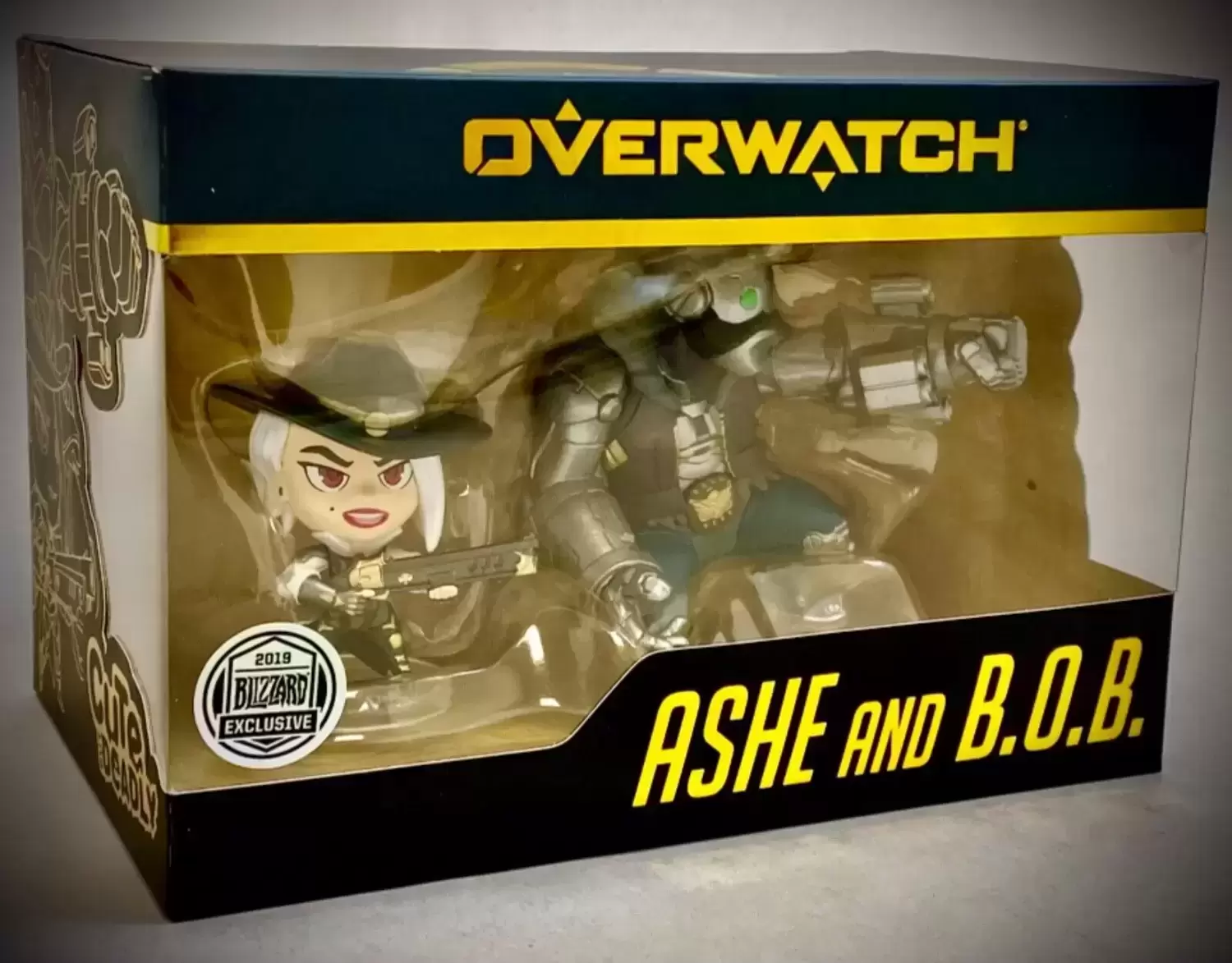 Cute But Deadly - Overwatch - Ashe and B.O.B