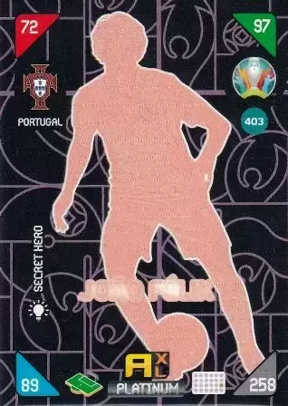Euro 2020 : 2021 Kick Off - UEFA - Adrenalyn 2021 - João Félix - Portugal - Platinum - Secret Heroes