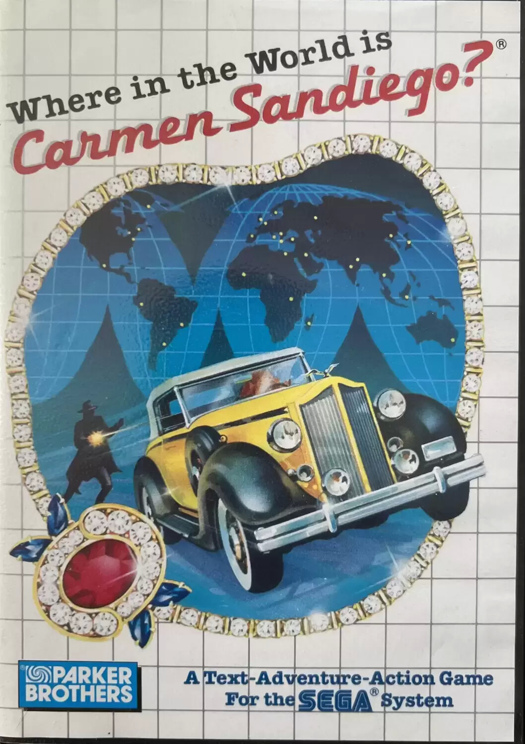 USA - American Master System Games - Where in the World is Carmen Sandiego