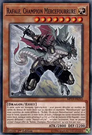 Mega Pack 2019 - Sarcophage Doré MP19 - Rafale, Champion Mercefourrure