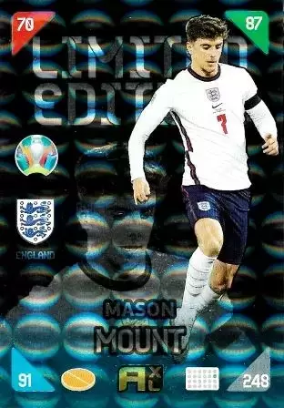 Euro 2020 : 2021 Kick Off - UEFA - Adrenalyn 2021 - Mason Mount - England - Limited Edition