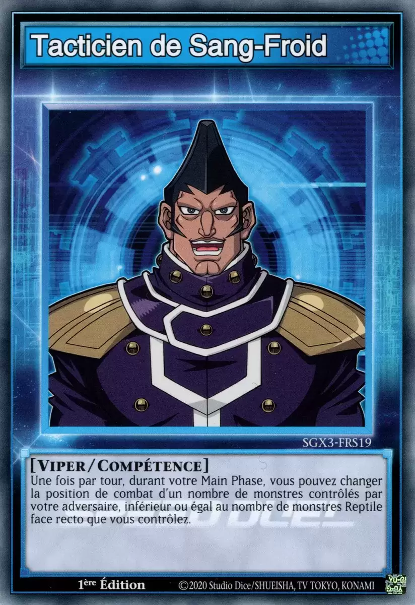 Speed Duel GX - Duellistes des Ombres 2023 [SGX3] - Tacticien de Sang-Froid