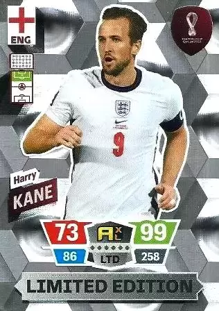 Adrenalyn XL Fifa World Cup Qatar 2022 - Limited Edition Trading Cards - Harry Kane