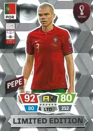 Adrenalyn XL Fifa World Cup Qatar 2022 - Limited Edition Trading Cards - Pepe