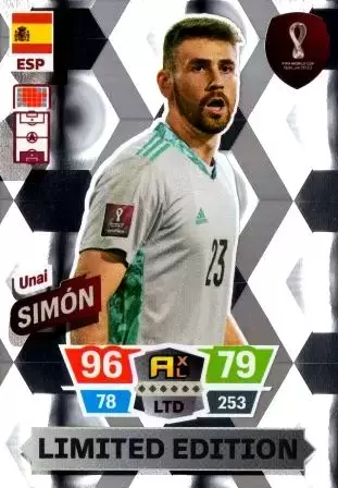 Adrenalyn XL Fifa World Cup Qatar 2022 - Limited Edition Trading Cards - Unai Simon