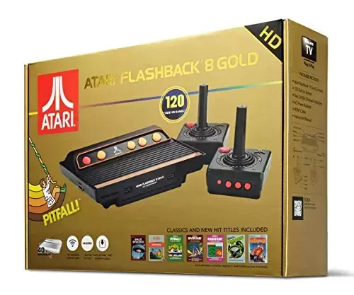 Matériel ATARI - Atari FlashBack 8 Gold HD Manettes sans fils