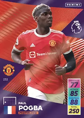 Adrenalyn Xl - Premier League 2021/22 - Paul Pogba - Manchester United