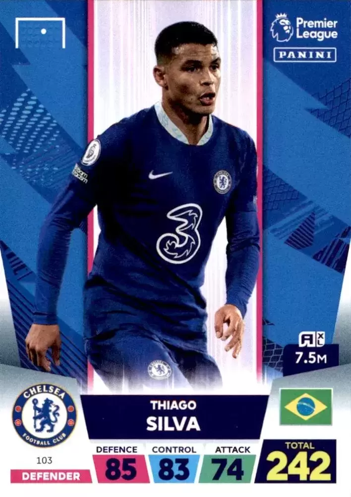 Adrenalyn XL - Premier League 2023 - Thiago Silva