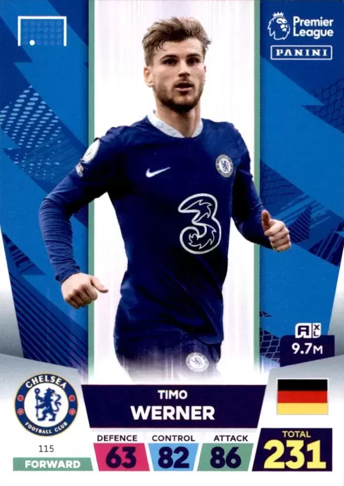 Adrenalyn XL - Premier League 2023 - Timo Werner