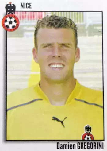 Foot 2004 - Damien Grégorini - Olympique Gymnaste Club de Nice