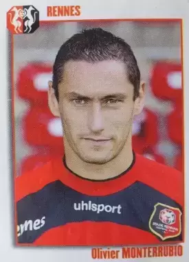 Foot 2004 - Olivier Monterrubio - Stade rennais Football Club
