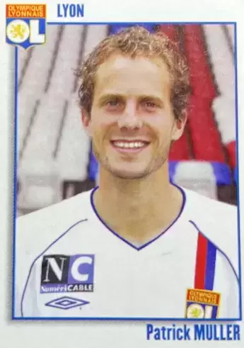 Foot 2004 - Patrick Müller - Olympique lyonnais