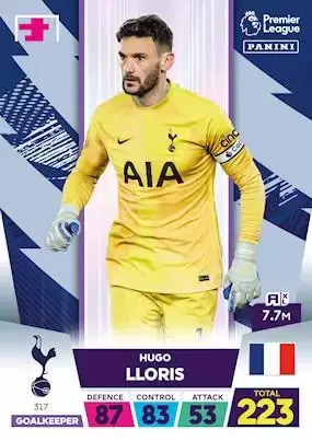 Adrenalyn XL - Premier League 2023 - Hugo Lloris