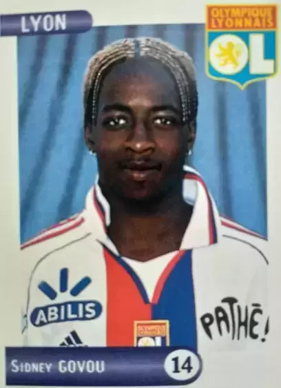 Foot 2001 - Sidney Govou - Lyon