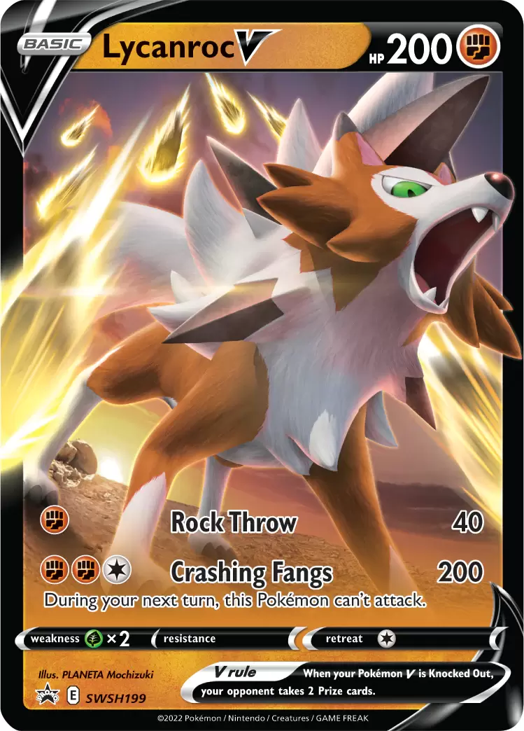 Sword & Shield Promos - Lycanroc V