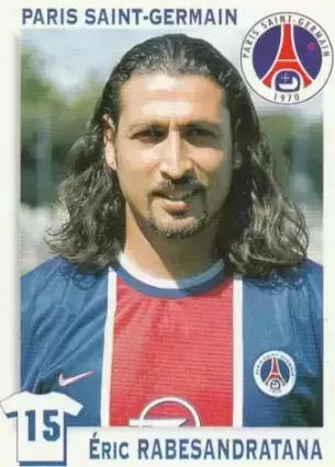 Foot 2000 - Eric Rabesandratana - Paris Saint-Germain