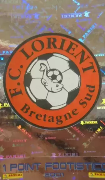 Foot 2001 - Ecusson - Lorient