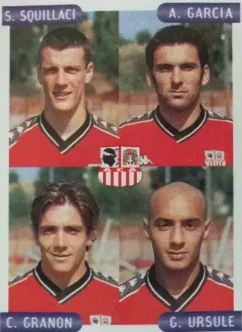 Foot 2001 - Sébastien Squillaci - Anthony Garcia - Cyril Granon - Grégory Ursulle - Ajaccio