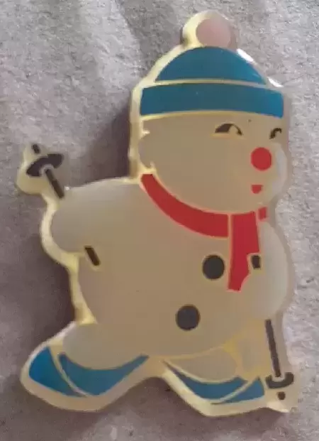 Pin\'s Divers - Bouli le bonhomme de neige