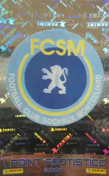 Foot 2001 - Ecusson - Sochaux