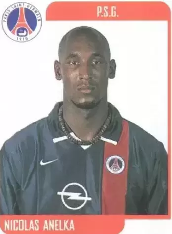 Foot 2002 - Nicolas Anelka - Paris Saint-Germain