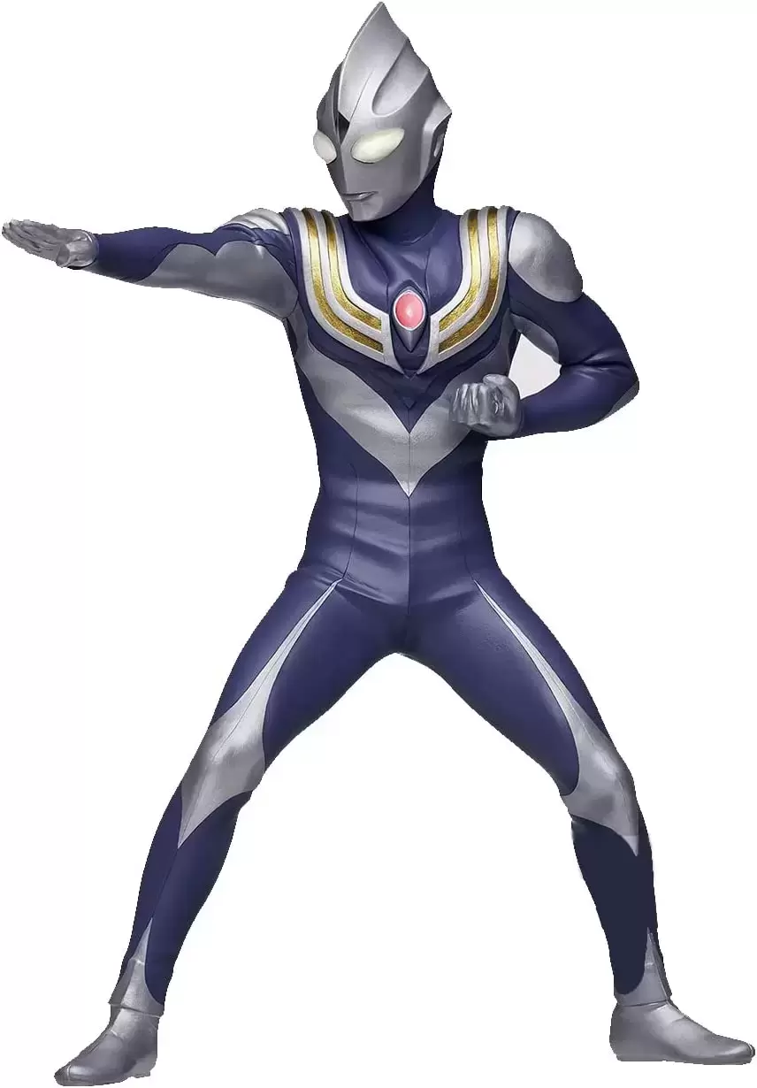 Banpresto Statues - Ultraman - Hero\'s Brave Statue - Ultraman Tiga (sky Type-night)