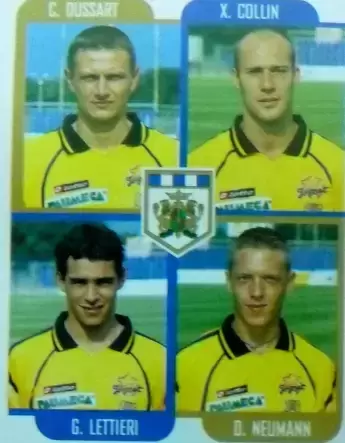 Foot 2002 - Christophe Dussart / Xavier Collin / Gabriel Leonardo Lettieri / Didier Neumann - Gueugnon