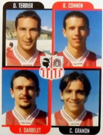 Foot 2002 - David Terrier / Renaud Connen / Emmerick Darbelet / Cyril Granon - Ajaccio