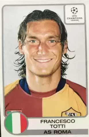 UEFA Champions League 2001-2002 - Francesco Totti - AS Roma