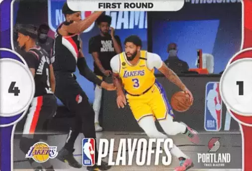 NBA 2020-2021 - Los Angeles Lakers - Portland Trail Blazers - NBA Playoffs 2020 - Western Conference