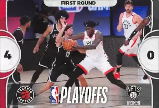 NBA 2020-2021 - Toronto Raptors - Brooklyn Nets - NBA Playoffs 2020 - Eastern Conference