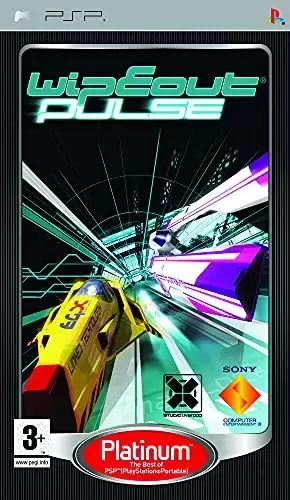 PSP Games - Wipeout pulse - Platinum