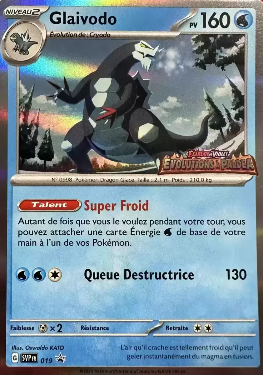 Cartes Promo Ecarlate et Violet - SVPfr - Glaivodo