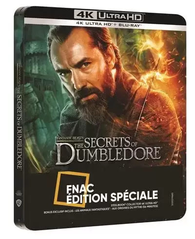 Blu-ray Steelbook - Les Secrets de Dumbledore Blu-Ray 4K ULTRA HD Edition Fnac Steelbook