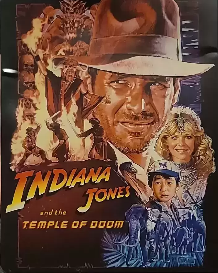 Blu-ray Steelbook - Indiana Jones and the temple of doom Steelbook