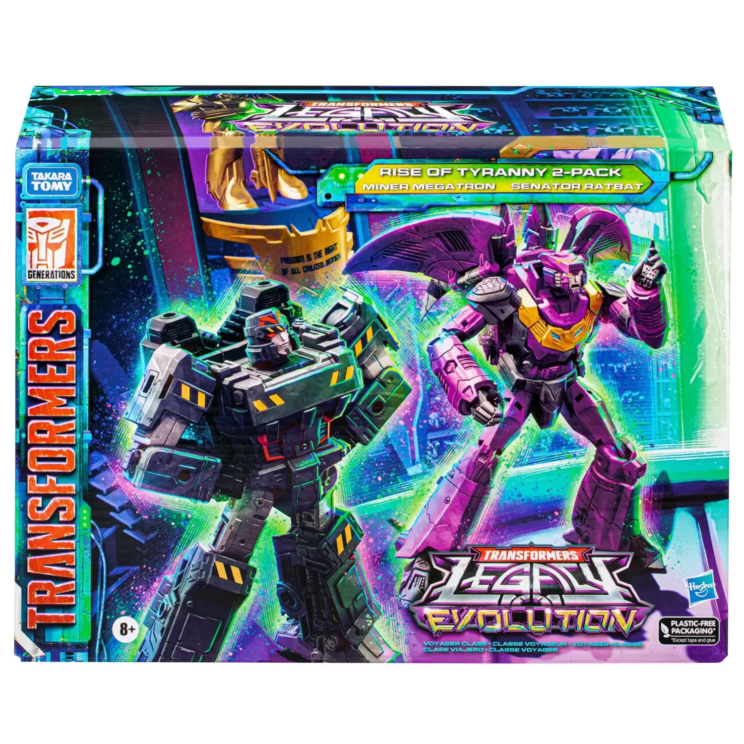 Transformers Legacy - Rise of Tyranny (Miner Megatron & Senator Ratbat)