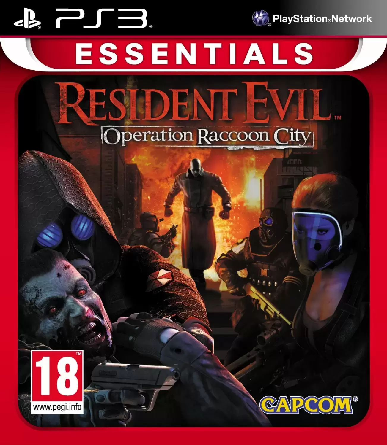 Jeux PS3 - Resident Evil Opération Racoon City - Essentials