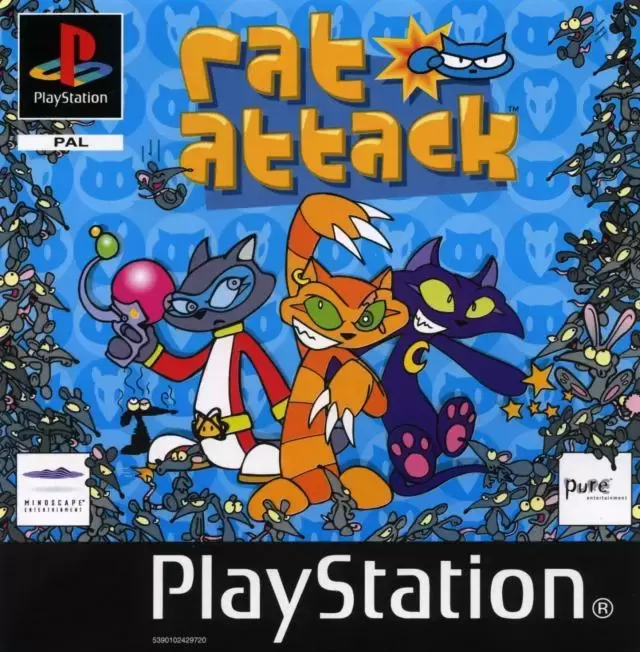 Jeux Playstation PS1 - Rat Attack