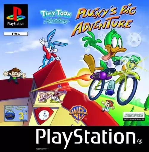 Playstation games - Tiny Toon Adventures : La Grande Aventure de Plucky