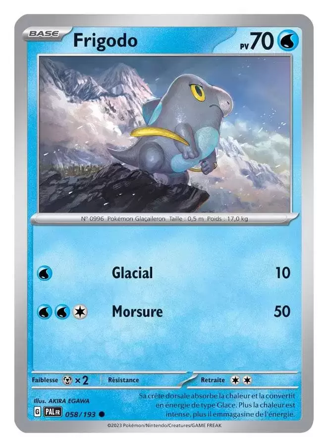 Evolutions à Paldea - PALFR - Frigodo