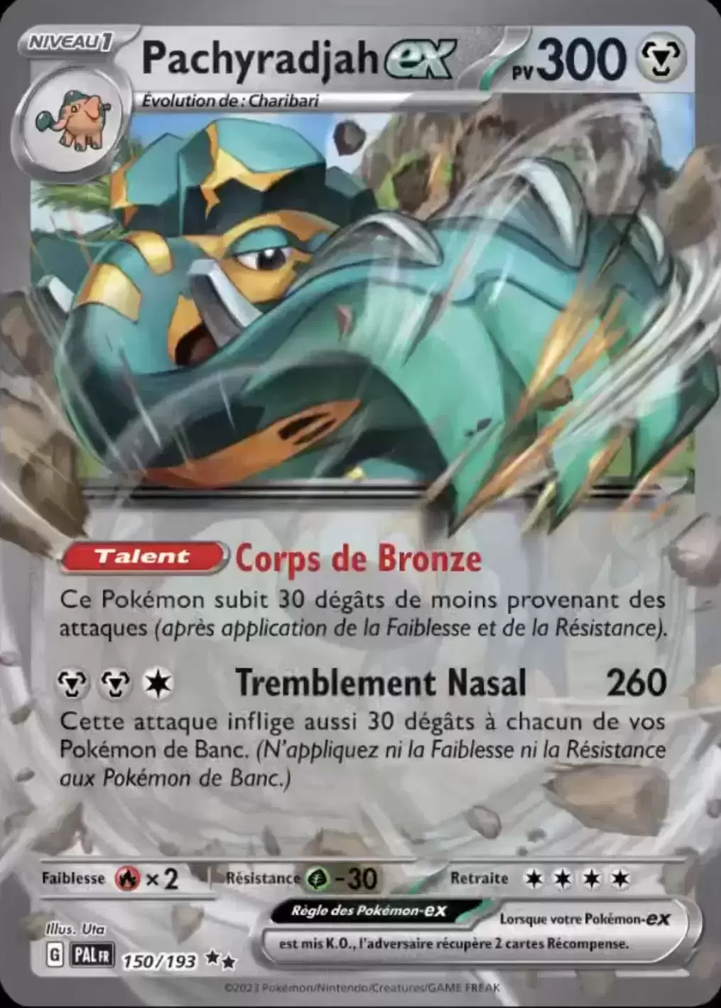 Evolutions à Paldea - PALFR - Pachyradjah EX