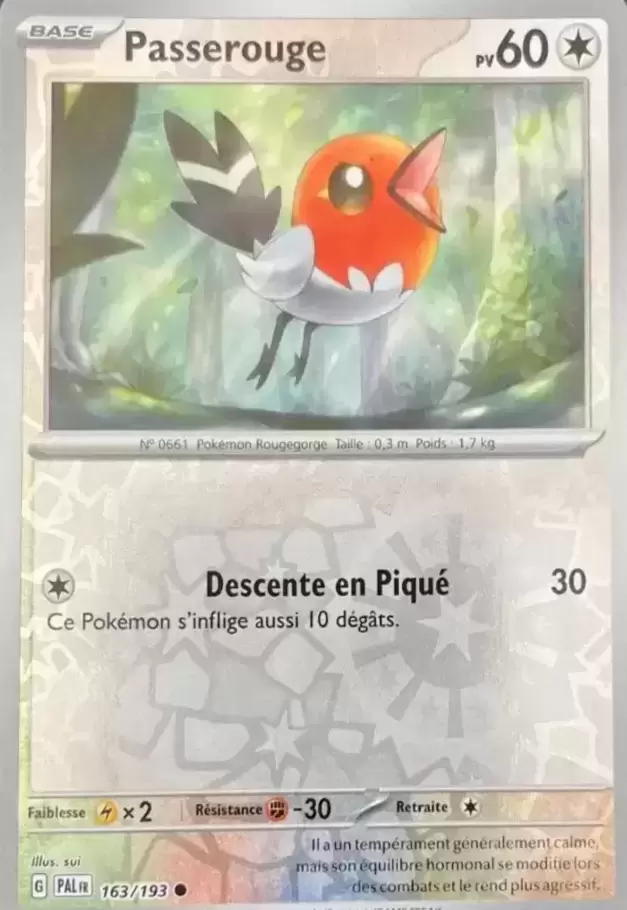 Evolutions à Paldea - PALFR - Passerouge Reverse