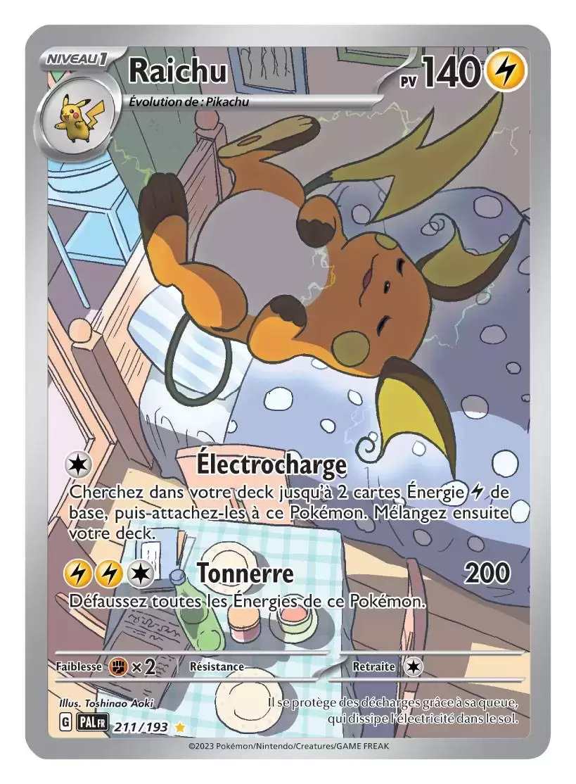 Evolutions à Paldea - PALFR - Raichu