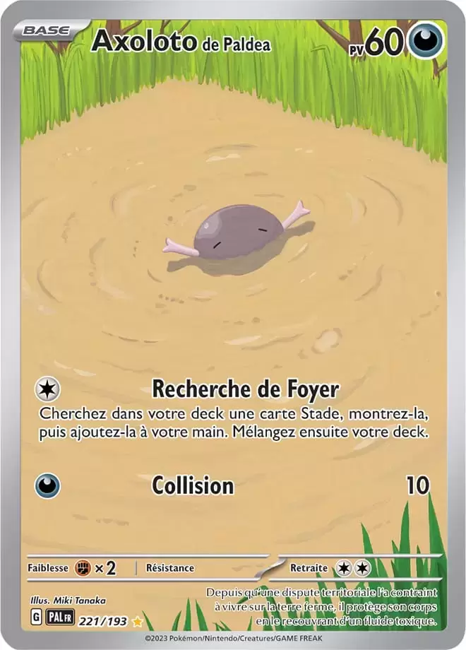 Evolutions à Paldea - PALFR - Axoloto de Paldea
