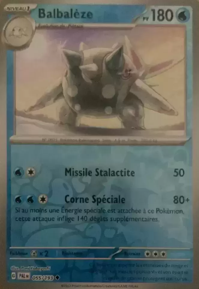 Evolutions à Paldea - PALFR - Balbalèze Reverse
