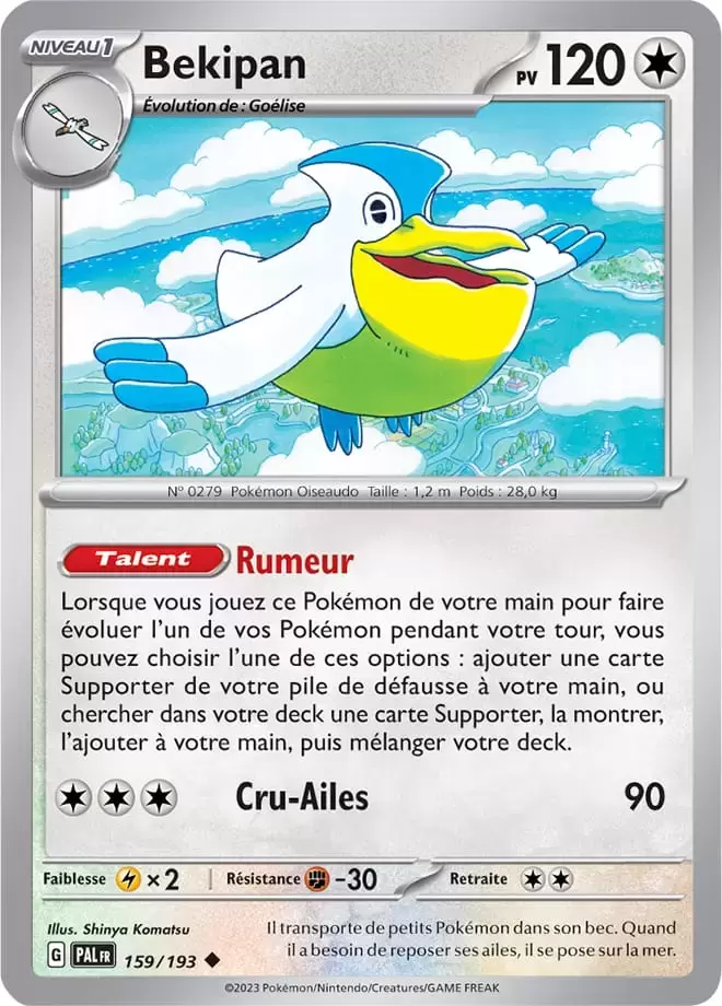 Evolutions à Paldea - PALFR - Bekipan